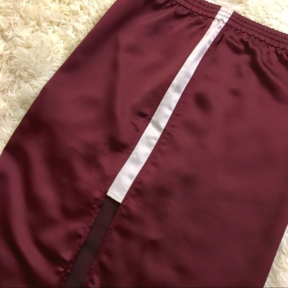 ALEXANDER WANG Side Stripe Split Hem Midi Skirt - Picture 5 of 5